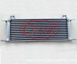 ALUMINUM RACING HIGH PERFORMANCE ENGINE TRANSMISSION OIL COOLER 13 ROW AN10 UNIVERSAL 